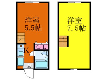 間取図 グレースコーポⅠ