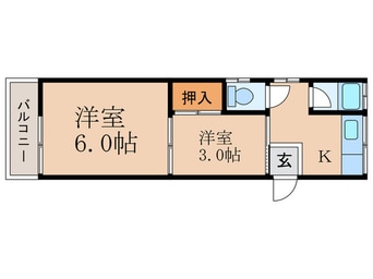 間取図 パルフェ山科