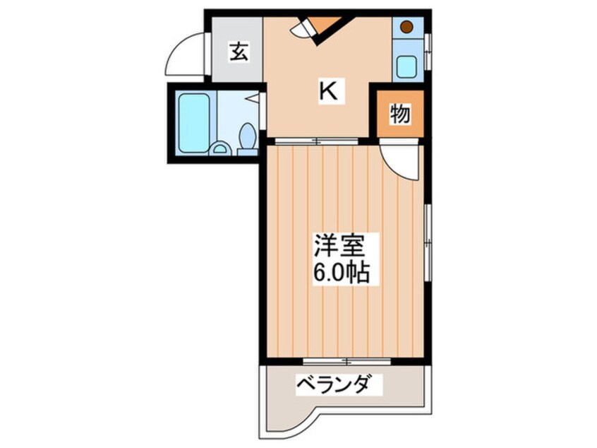 間取図 クリオコート寝屋川