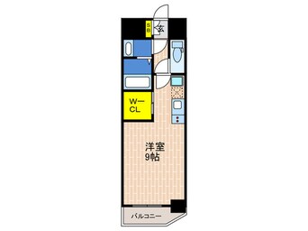 間取図 ﾌｧｰｽﾄﾌｨｵｰﾚ神戸元町ﾃﾞｨﾓｰﾗ(404)