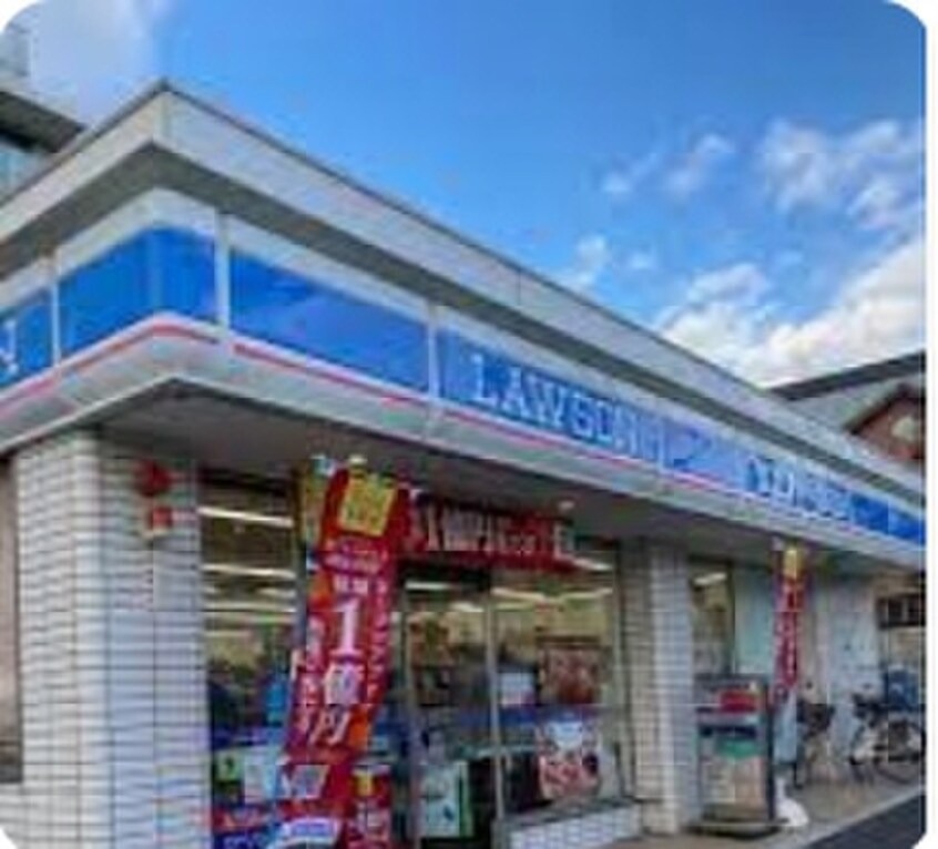 ローソン北長狭通店(コンビニ)まで86m ﾌｧｰｽﾄﾌｨｵｰﾚ神戸元町ﾃﾞｨﾓｰﾗ(404)