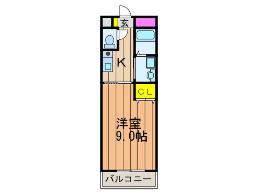 間取図 ルーセントオーデン枚方