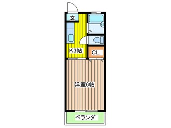 間取図 パティオ新森