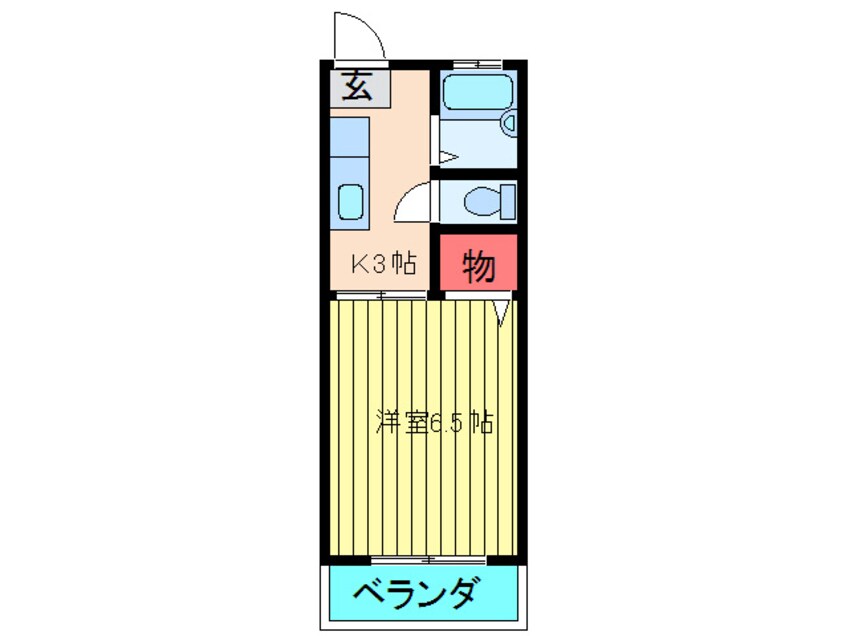 間取図 パティオ新森