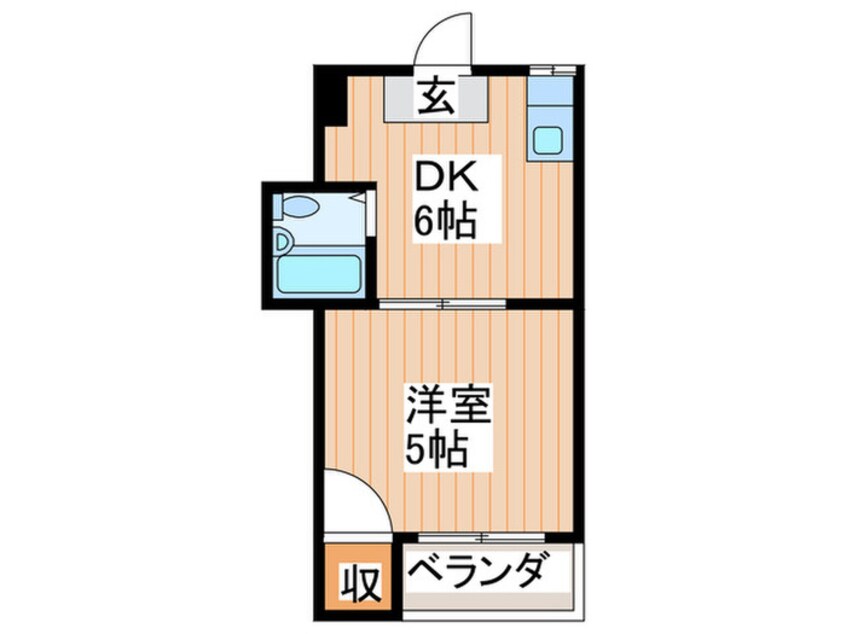 間取図 サンシャイン萱島