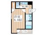 フジパレス東淡路Ⅱ番館 1Kの間取り