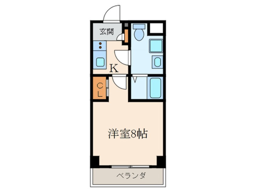 間取図 エクセルコ－ト阪神尼崎