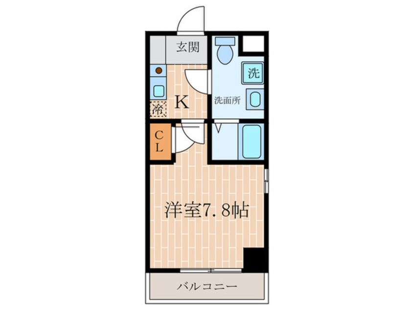 間取図 エクセルコ－ト阪神尼崎