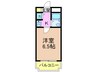 ペイサ－ジュＳＡＮＫＯ 1Kの間取り