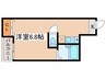 荻田第６ビル 1Rの間取り