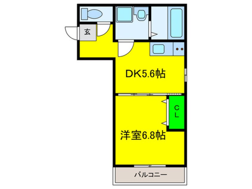 間取図 Feriz諏訪ノ森