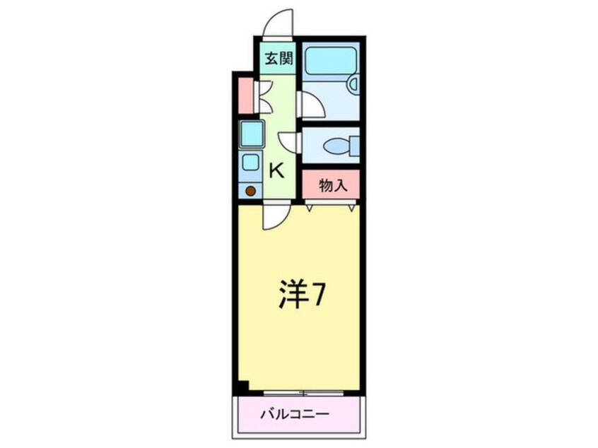 間取図 ディアコ－ト本山