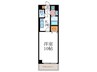 PINE館V 1Kの間取り