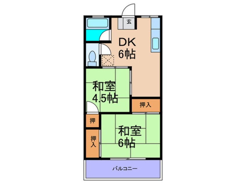 間取図 住吉苑