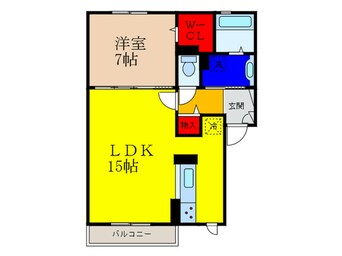 間取図 Ｍ・Ｋスクエア１