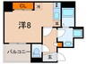 アスヴェル神戸元町Ⅱ(1204) 1Rの間取り