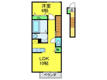 間取図 シャン・ノ－ルⅡ