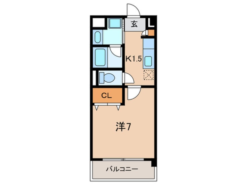 間取図 フェアリ－メゾン浜