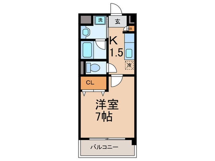 間取り図 フェアリ－メゾン浜