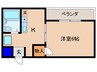 メゾンドムラジⅢ 1Kの間取り