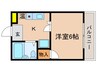 メゾンドムラジⅢ 1Kの間取り