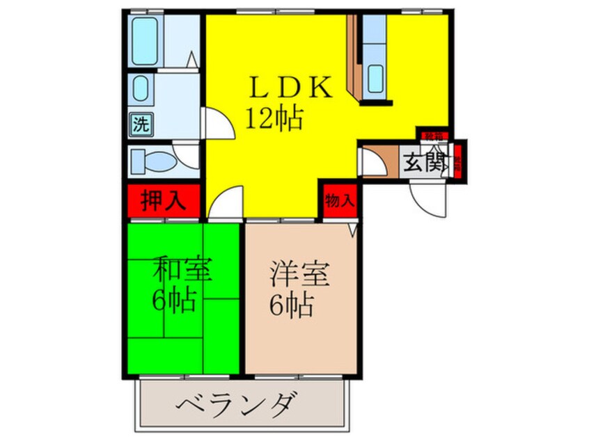 間取図 ヴィラパックス