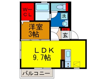 間取図 第８ウエスタンハイツ