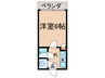 Ｋｓ　ＣＯＵＲＴ 1Kの間取り