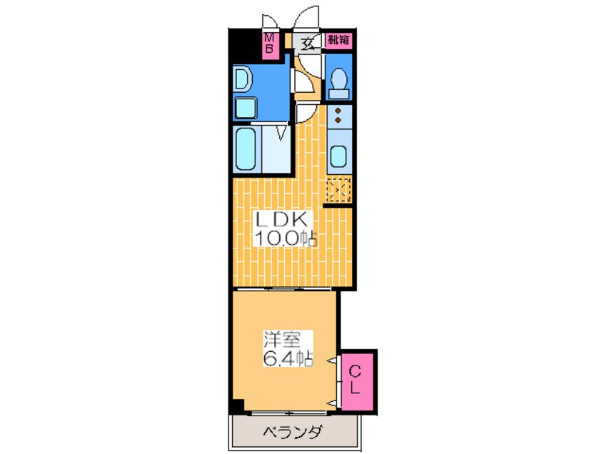 間取図 サンハイム平野宮町