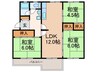 男山第二住宅115号棟（503） 3LDKの間取り