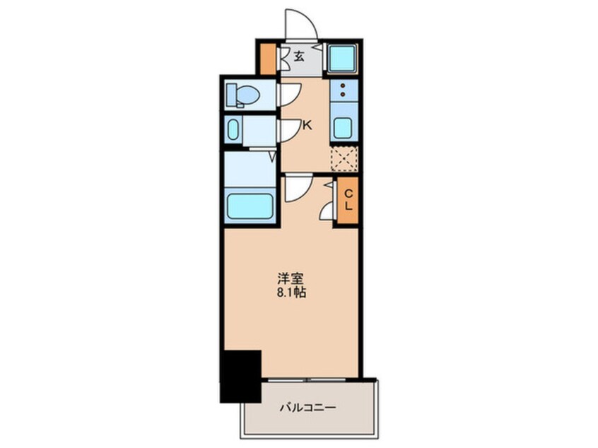 間取図 S-RESIDENCE大和田aline