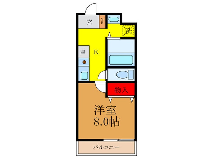 間取り図 ヴィラフェザント