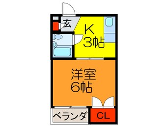 間取図 ロ－タリ－プロピオ