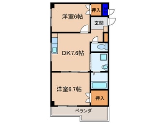 間取図 ステンドハイツ