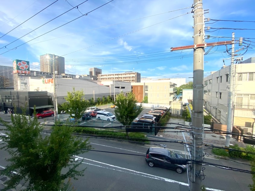 室内からの展望 Smart　Court　西宮