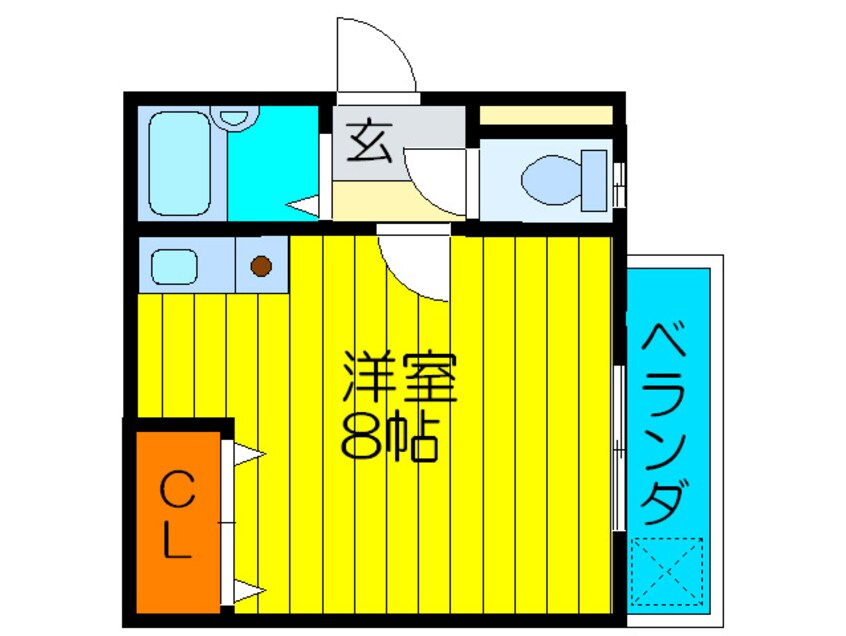 間取図 Ｇワンハイツ