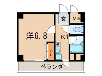 間取図 ラポール今津