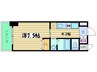 KDXﾚｼﾞﾃﾞﾝｽ難波 1Kの間取り