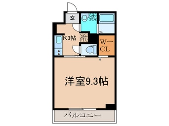 間取図 第2シャトー小倉