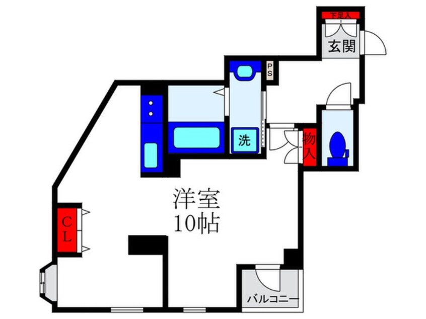 間取図 Room 結　豊中駅前