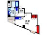 Room 結　豊中駅前 1Rの間取り