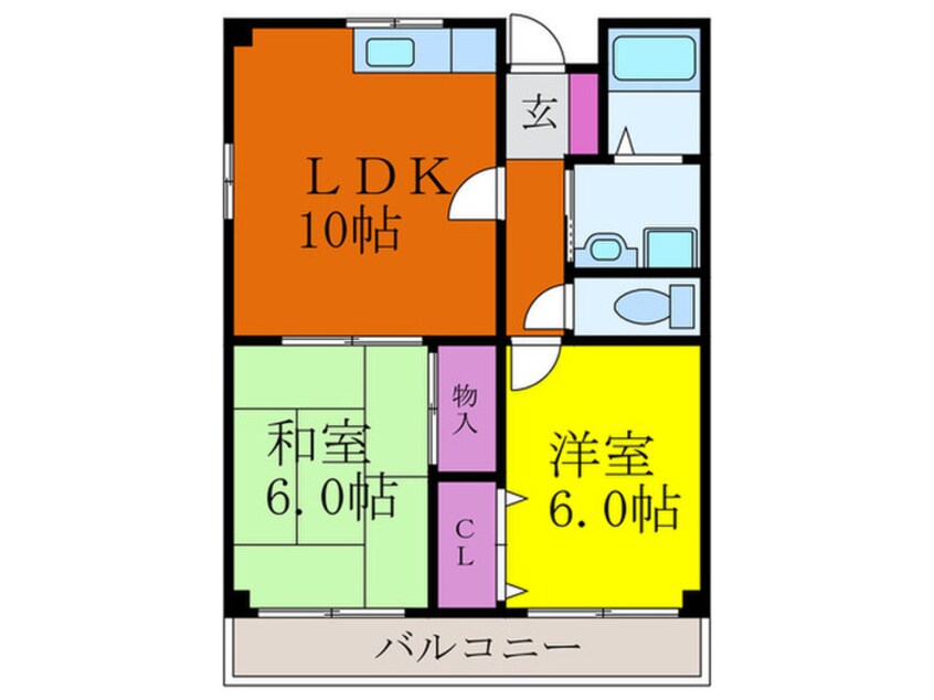 間取図 グランシャリオ千里丘