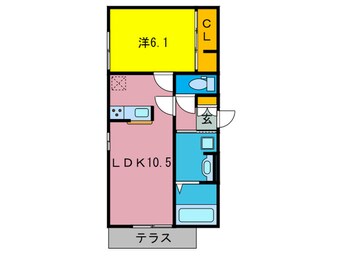 間取図 ソレアード大塚