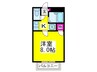 グレースりんくう 1Kの間取り