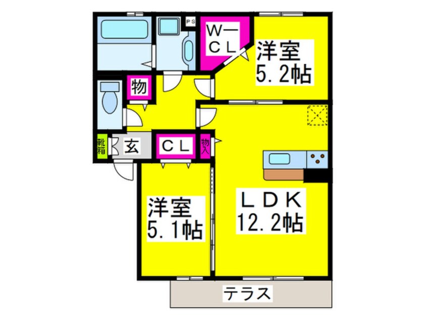 間取図 エスポワール