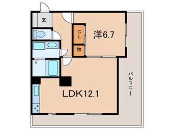 間取図 フォ－ラム六甲