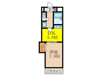間取図 メゾン恒悦