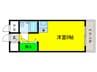 メゾンエルム 1Rの間取り