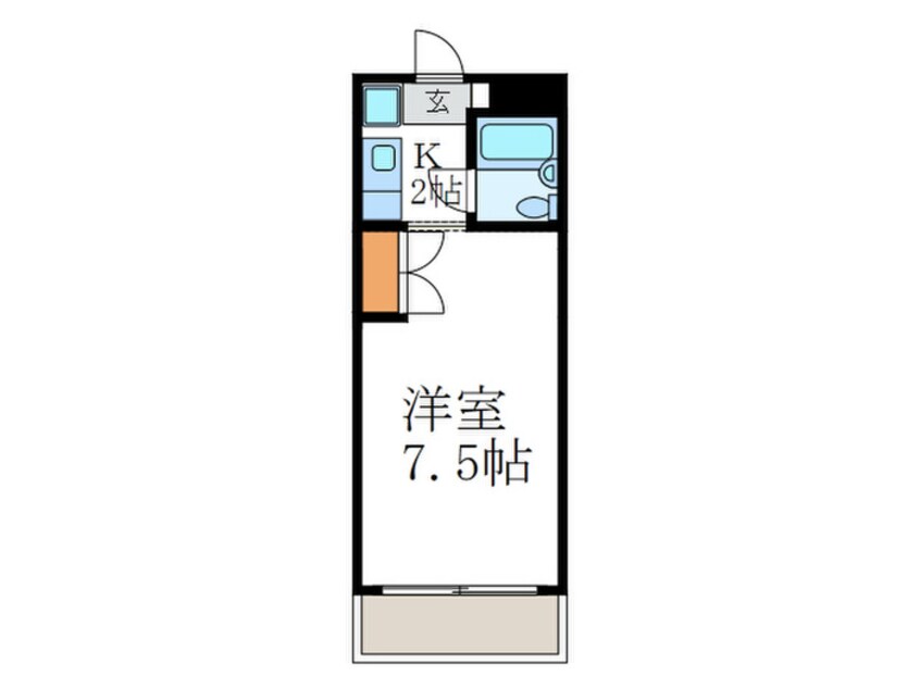 間取図 ヴィラトリアン