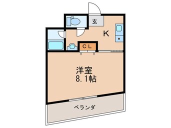 間取図 セラフィコート枚方